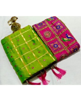 Sana Silk Green Saree