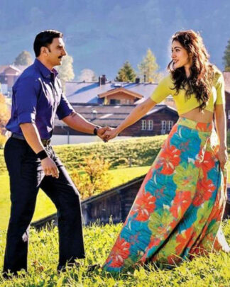 Amazing Crepe Silk Multicolor Designer Printed Lehenga Choli