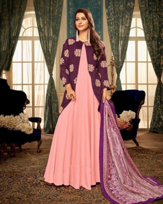 Maslin Pink Designer Gown