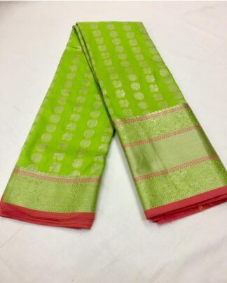 Soft And Pure Silk Light Green Saree