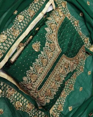 Green Santoon Heavy Salwar Suit