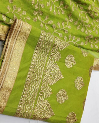Green Santoon Party Wear Salwar Suit