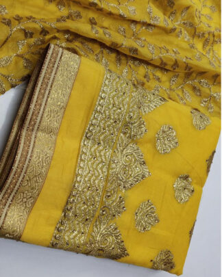 Yellow Santoon Party Wear Salwar Suit