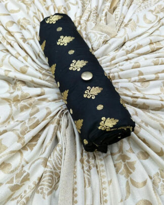Black Cotton Fancy Salwar Suit