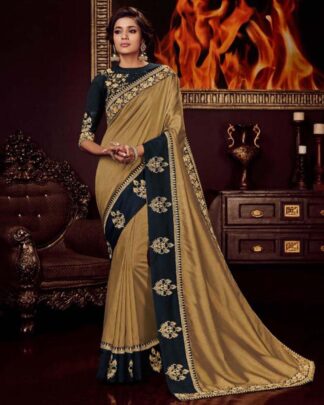 Honourable Light Green Gajjar Silk Saree