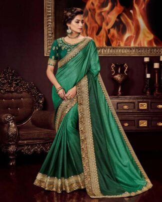 Flawless Magenta Steel Silk Saree