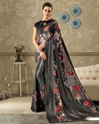 Marvelous Beige Lycra Saree