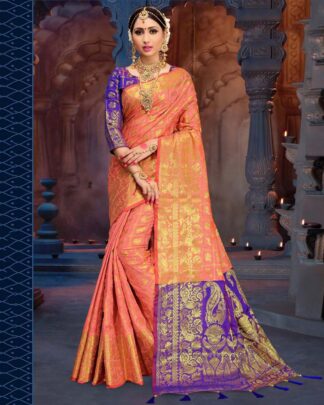 Regal Red Patola Silk Saree