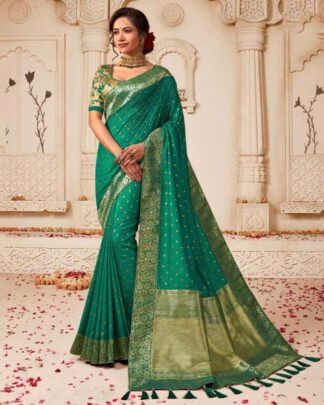 Transcendent Yellow Banarasi Weaving Silk Saree