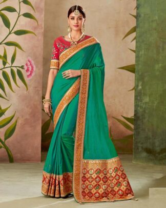 Mod Maroon Dual Tone Silk Saree