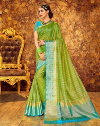 Mesmerizing Black Silk Saree