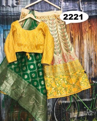 Magenta Brocade Banarasi Wedding Wear Lehenga Choli