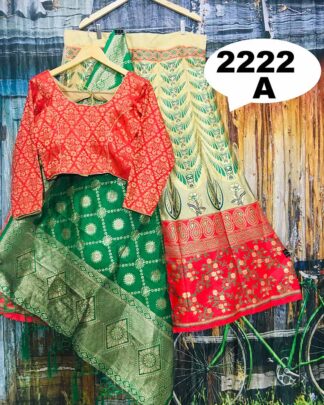 Navy Brocade Banarasi Wedding Wear Lehenga Choli