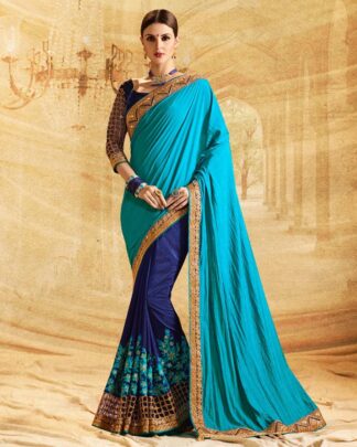 Intrinsic Orange Jacquard Paper Silk Saree