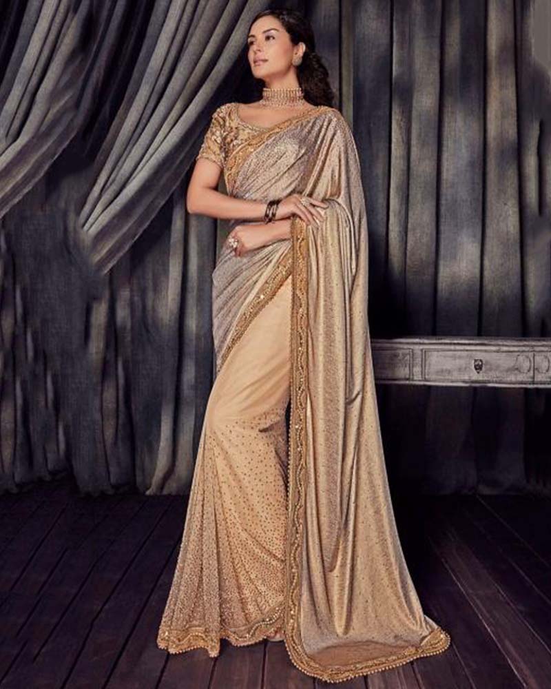 Honourable Light Green Imported Saree
