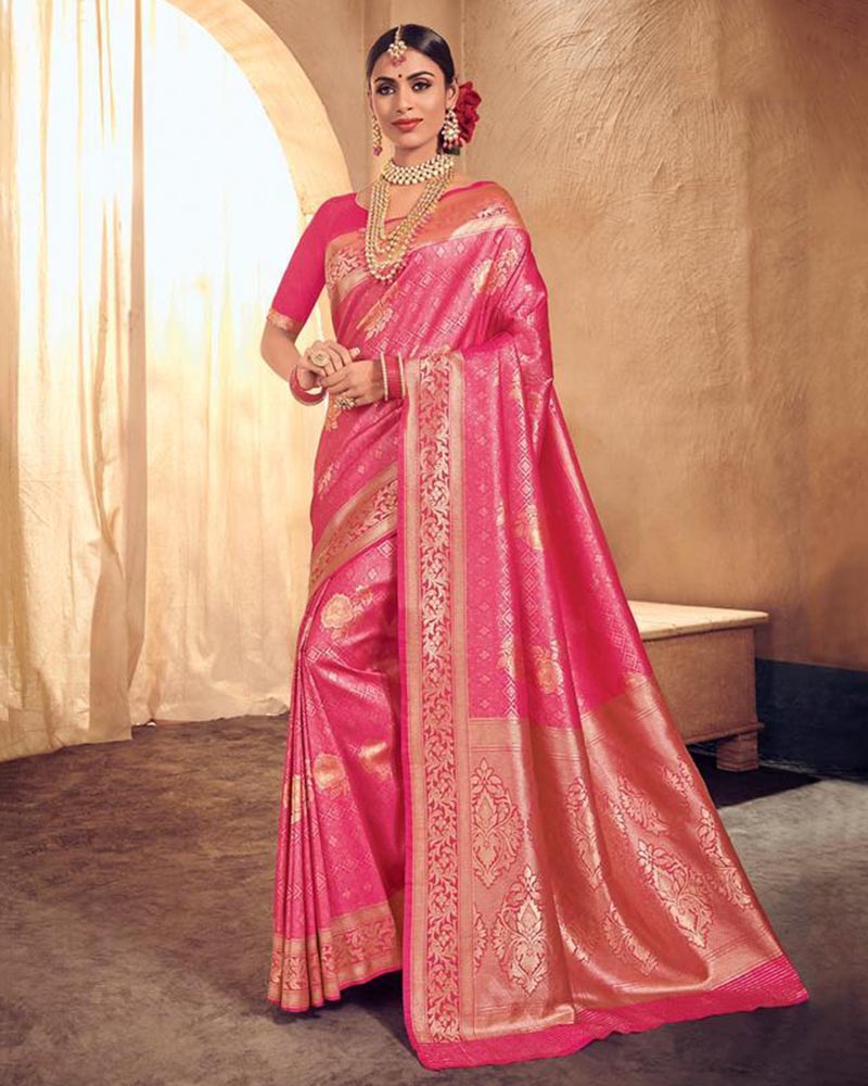 Mod Blue Silk Saree